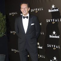 Joaquín Prat en la fiesta celebrada con motivo del estreno de 'Skyfall'