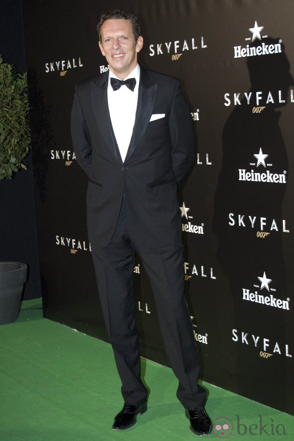 Joaquín Prat en la fiesta celebrada con motivo del estreno de 'Skyfall'