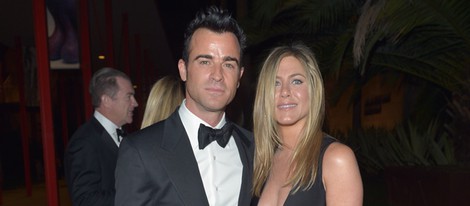 Justin Theroux y Jennifer Aniston en la Gala Lacma 2012