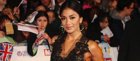 Nicole Scherzinger presente en la gala de los Britain Awards en Londres