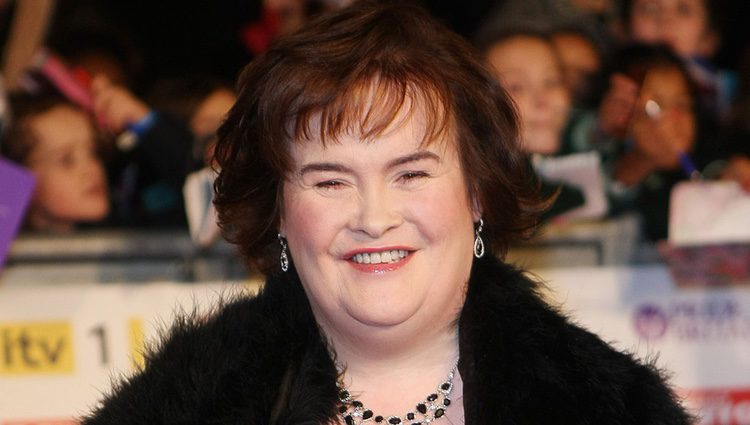 Susan Boyle en los premios Britain Awards de Londres 2012