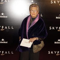 Pilar Bardem en el estreno de 'Skyfall' en Madrid