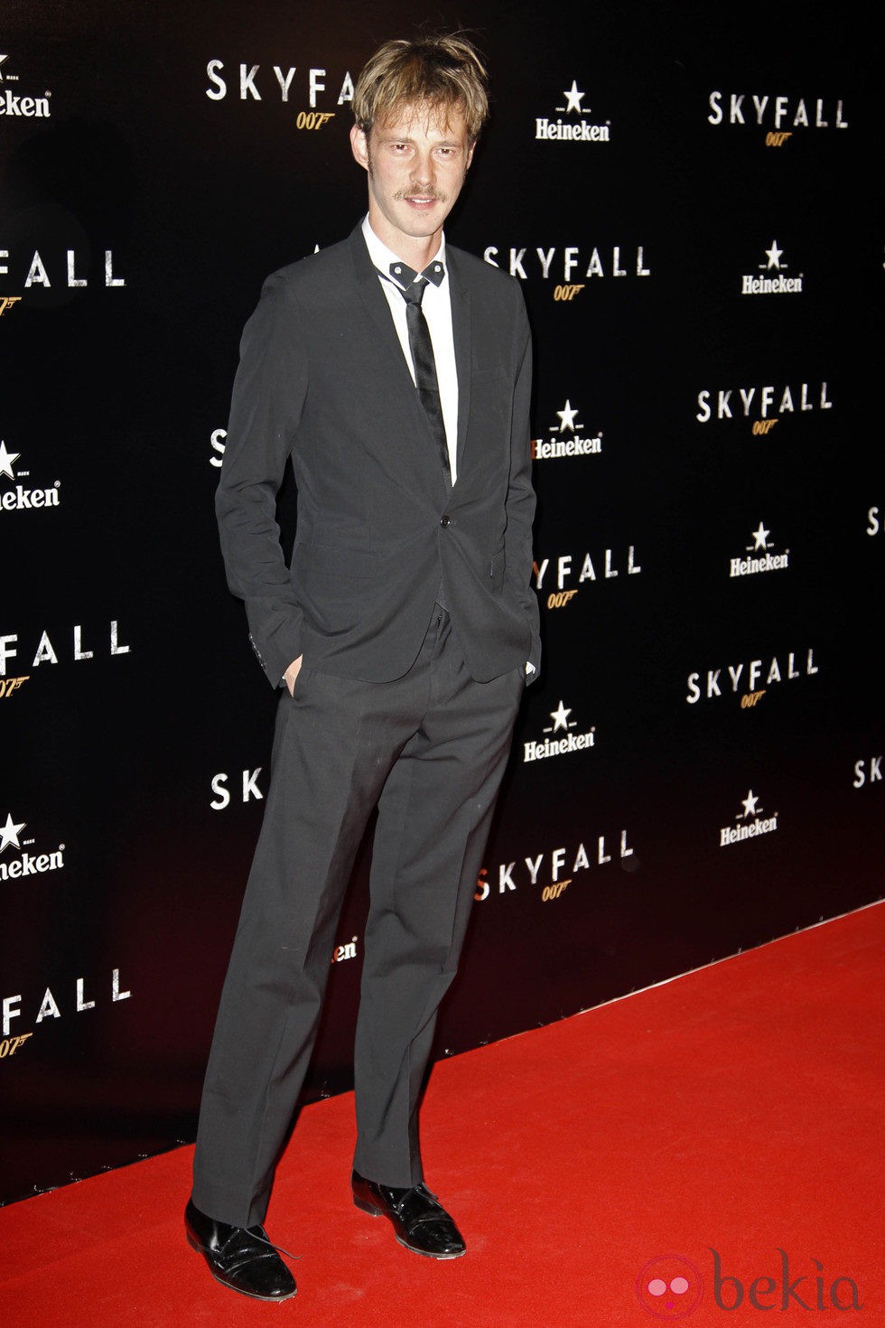 Eloy Azorín en el estreno de 'Skyfall' en Madrid