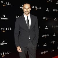 Iván Sánchez en el estreno de 'Skyfall' en Madrid