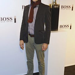 Dario Barrio en la presentación de un nuevo perfume de Hugo Boss en Madrid