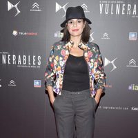 Cristina Peña en el estreno de 'Vulnerables'