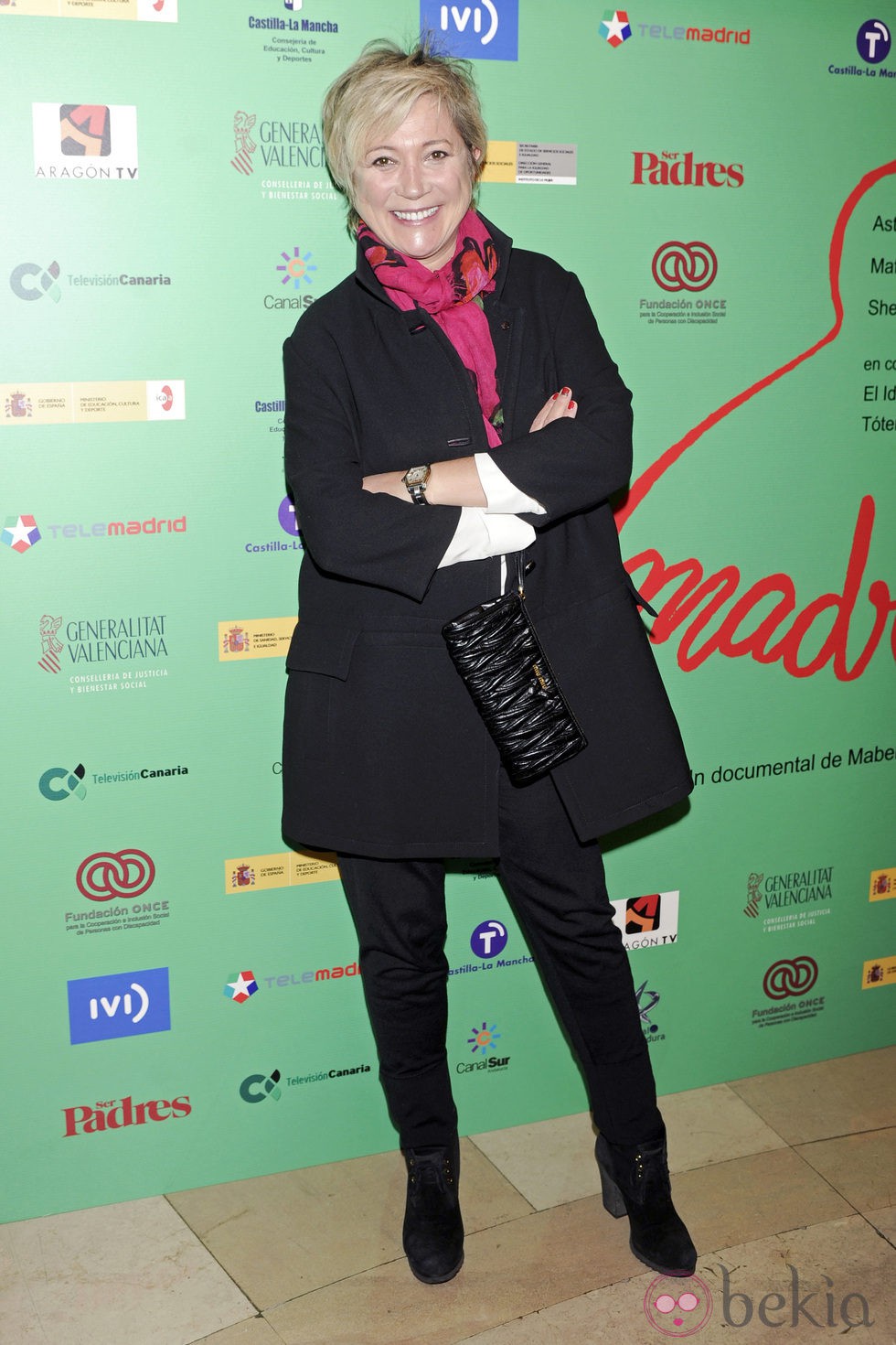 Inés Ballester en el estreno del documental 'Madre'