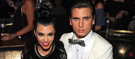 Kourtney Kardashian y su novio Scott Disick