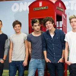 One Direction en la presentación de su disco 'Take me home' en Madrid