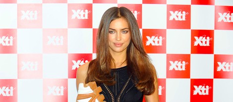 Irina Shayk presenta las sneakers de Xti en Madrid