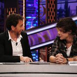 Harry Styles y Pablo Motos en 'El hormiguero'