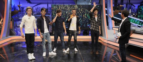 Los One Direction se despiden de 'El hormiguero' de Pablo Motos