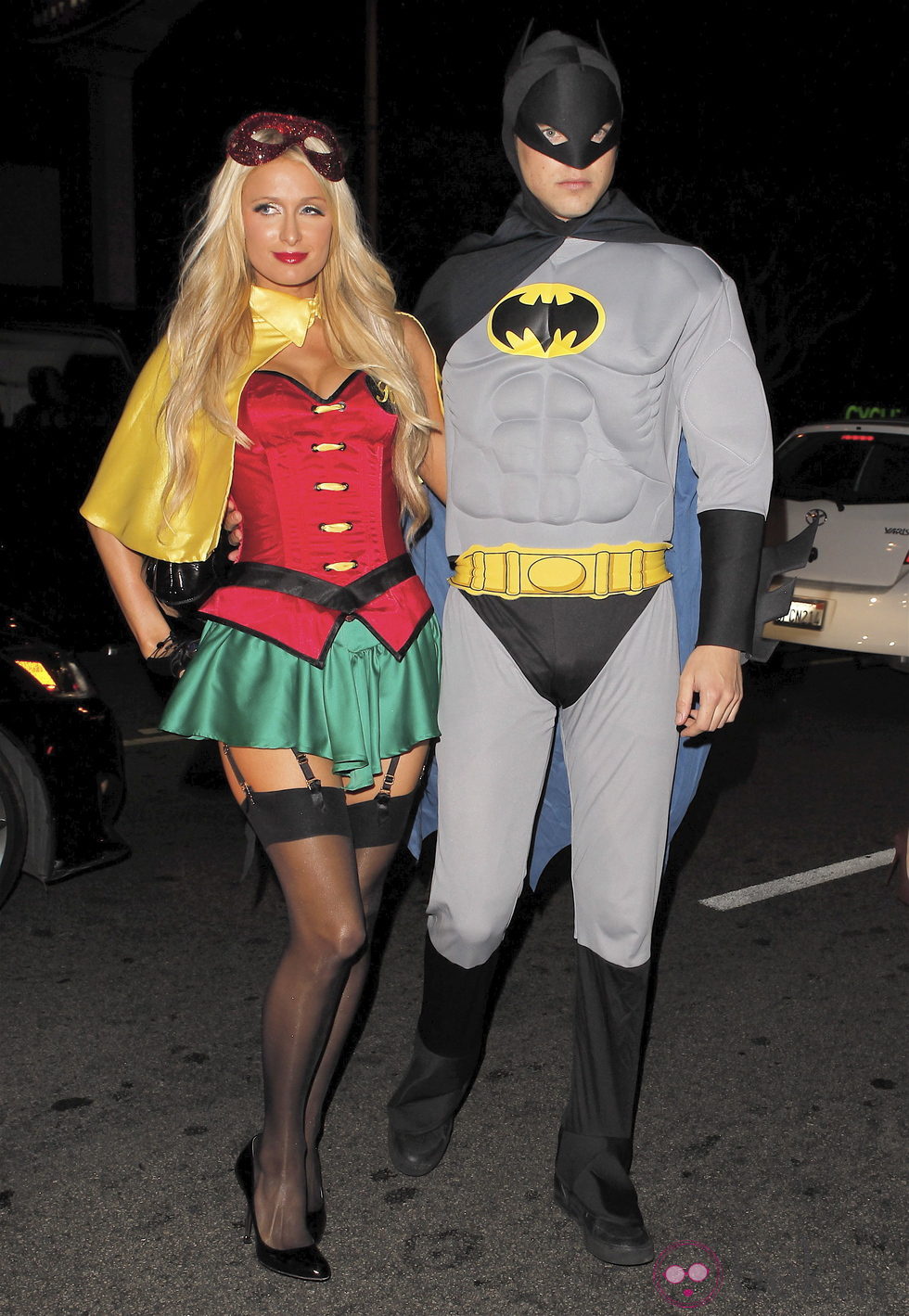 Paris Hilton y River Viiperi celebran Halloween 2012 en Los Ángeles