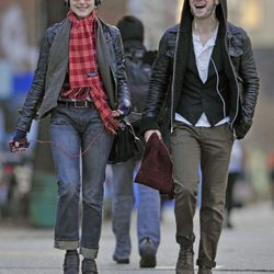 Evan Rachel Wood y Jamie Bell paseando por Nueva York