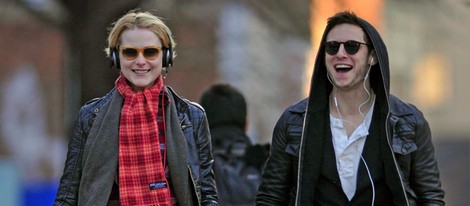 Evan Rachel Wood y Jamie Bell paseando por Nueva York