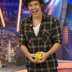 El One Direction Harry Styles se divierte en 'El hormiguero'