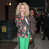 Rita Ora en 'Late Show'