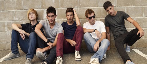 Carlos Pérez, Álvaro Gango, Blas Cantó, Dani Fernández y David Lafuente forman el grupo Auryn