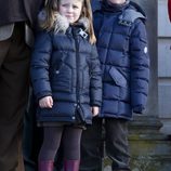 Christian e Isabel de Dinamarca en la cacería Hubertus