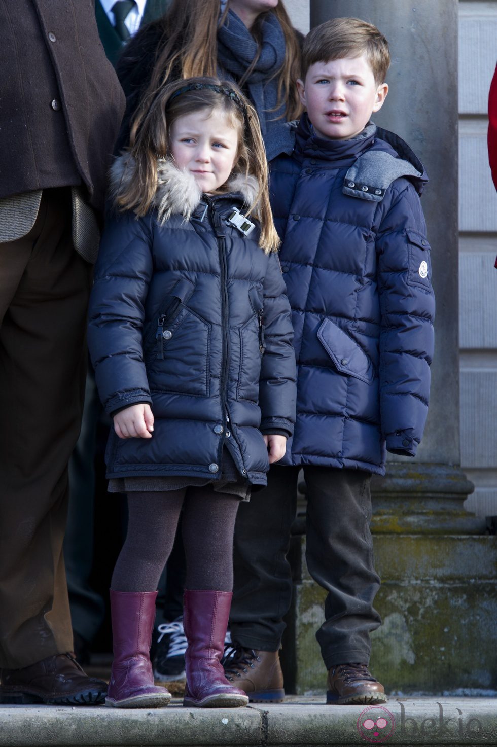 Christian e Isabel de Dinamarca en la cacería Hubertus