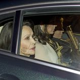 Madre de Isabel Preysler y Chábeli Iglesias en la boda de Julio José y Charisse Verhaert