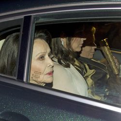 Madre de Isabel Preysler y Chábeli Iglesias en la boda de Julio José y Charisse Verhaert