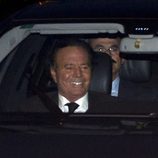 Julio Iglesias en la boda de su hijo Julio José Iglesias y Charisse Verhaert