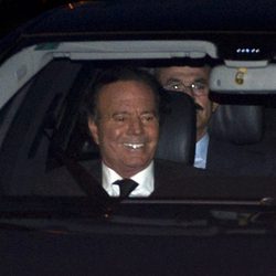 Julio Iglesias en la boda de su hijo Julio José Iglesias y Charisse Verhaert