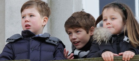 Christian, Isabel y Félix de Dinamarca en la cacería Hubertus