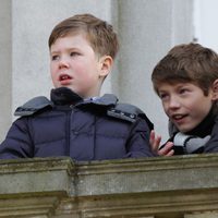 Christian, Isabel y Félix de Dinamarca en la cacería Hubertus