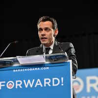 Marc Anthony haciendo campaña a favor de Obama