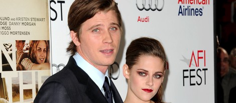 Garret Hedlund y Kristen Stewart promocionando 'On The Road' 