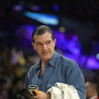 Antonio Banderas animando a los Lakers