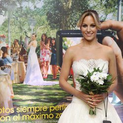 Edurne se viste de novia para promocionar la firma 'Sony'