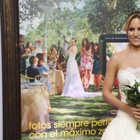 Edurne se viste de novia para promocionar la firma 'Sony'