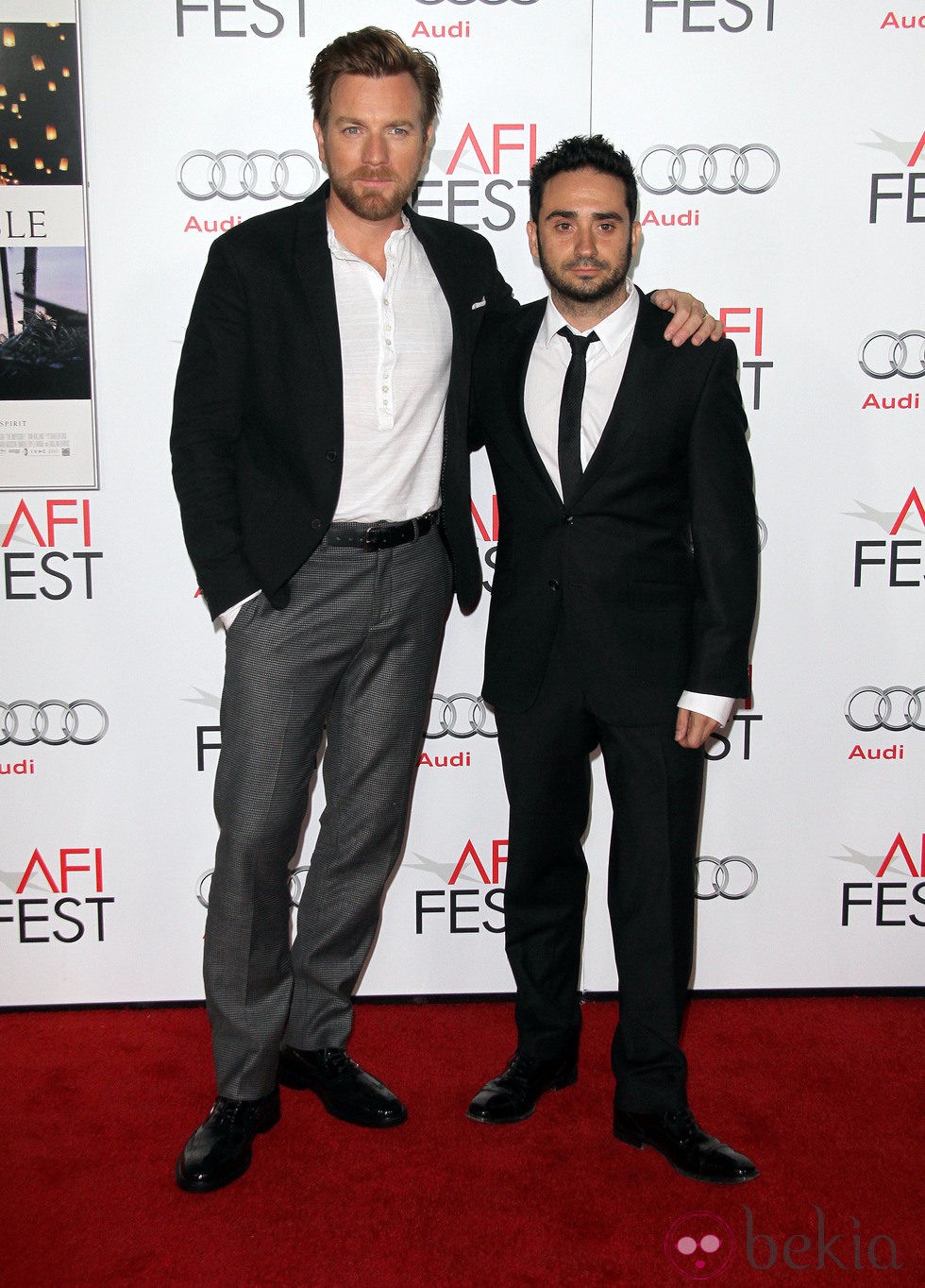 Ewan McGregor y Juan Antonio Bayona promocionan 'Lo imposible' en el Festival AFI 2012