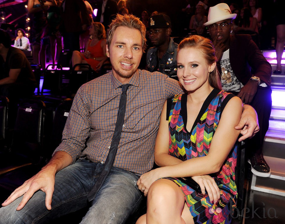 Dax Shepard y Kristen Bell juntos en los premios Do Something Awards 2012