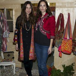 Tatiana Santo Domingo y Eugenia Silva en la presentación de la pop up store de Muzungu Sisters