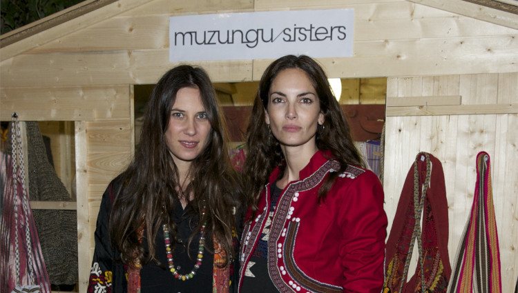 Tatiana Santo Domingo y Eugenia Silva en la presentación de la pop up store de Muzungu Sisters