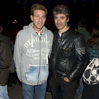 Juanjo Artero y Rafael Rojas en la manifestación de los actores en defensa de la Cultura