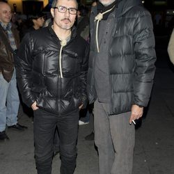 Ángel Pardo y Jordi Rebellón en la manifestación de los actores en defensa de la Cultura