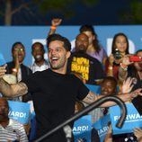 Ricky Martin haciendo campaña a Barack Obama