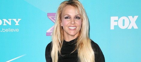 Britney Spears en la fiesta de finalistas de 'The X Factor'