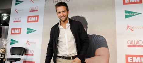 Pablo Alborán en la firma de discos de 'Tanto' en Madrid