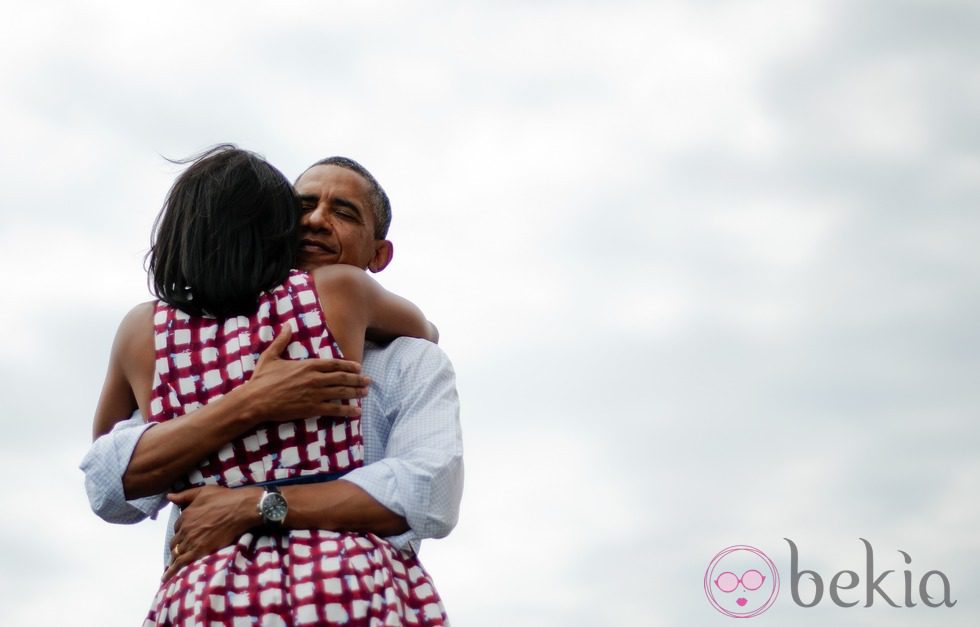 La foto más retuiteada de la historia, Barack y Michelle Obama