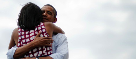 La foto más retuiteada de la historia, Barack y Michelle Obama