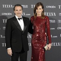 Marco Severini y NIeves Álvarez en los Premios Telva 2012