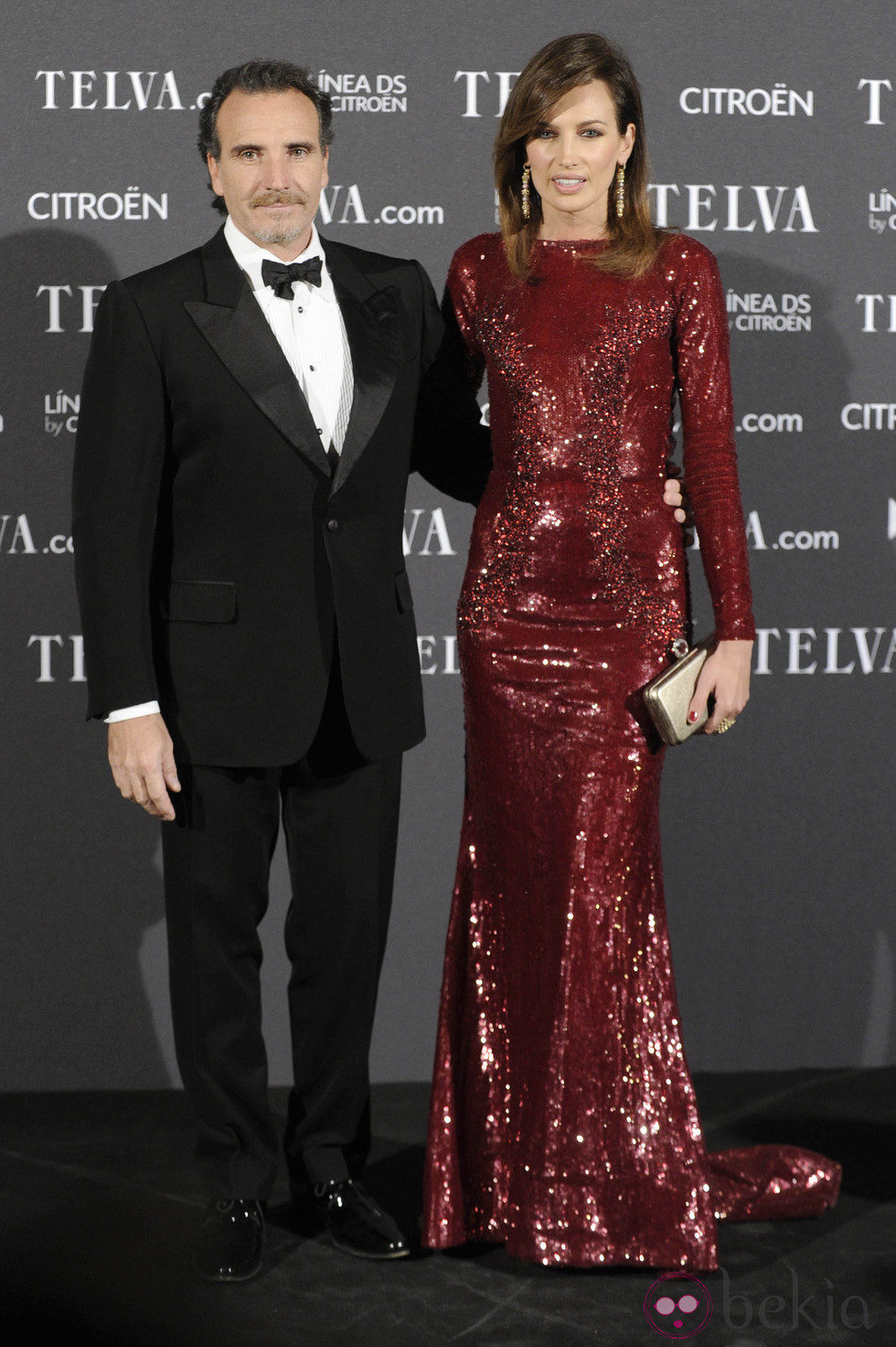 Marco Severini y NIeves Álvarez en los Premios Telva 2012