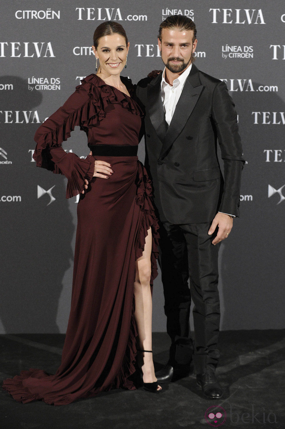 Raquel Sánchez Silva y Mario Biondo en los Premios Telva 2012