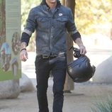 Justin Theroux tras votar en las elecciones presidenciales